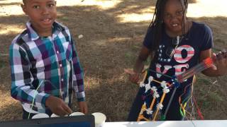 Prime Time Tech Band with Makey Makey Electric Guitar