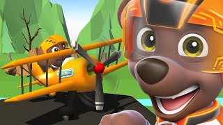 PAW Patrol Air Patrol 🛩️ Zuma performs aerobatics