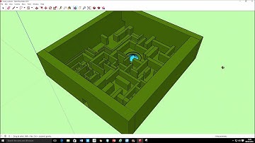 Sketchup maze design