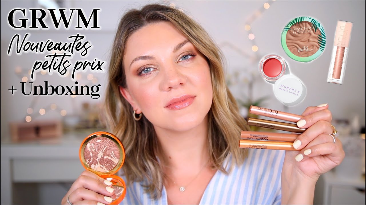 GRWM Nouveautés drugstore, Petits prix & Unboxing nouveautés beauté et makeup.