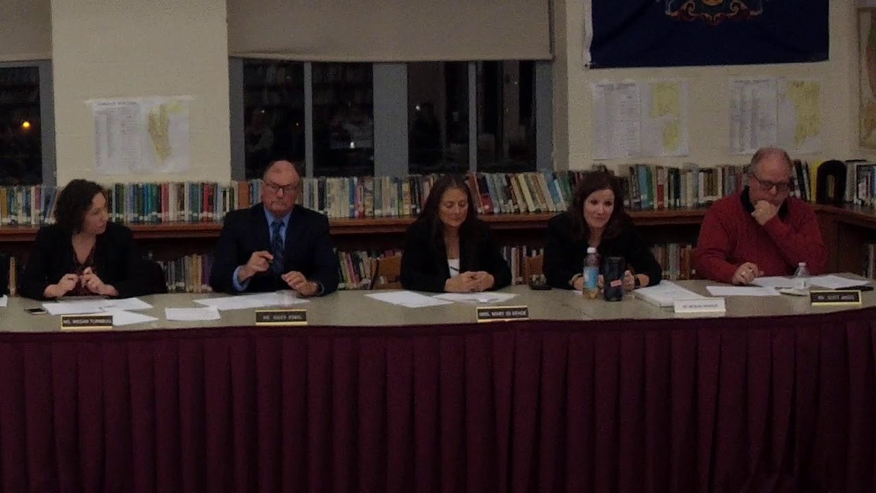 Ambridge School Board Meet and Discuss Meeting 1242019 YouTube