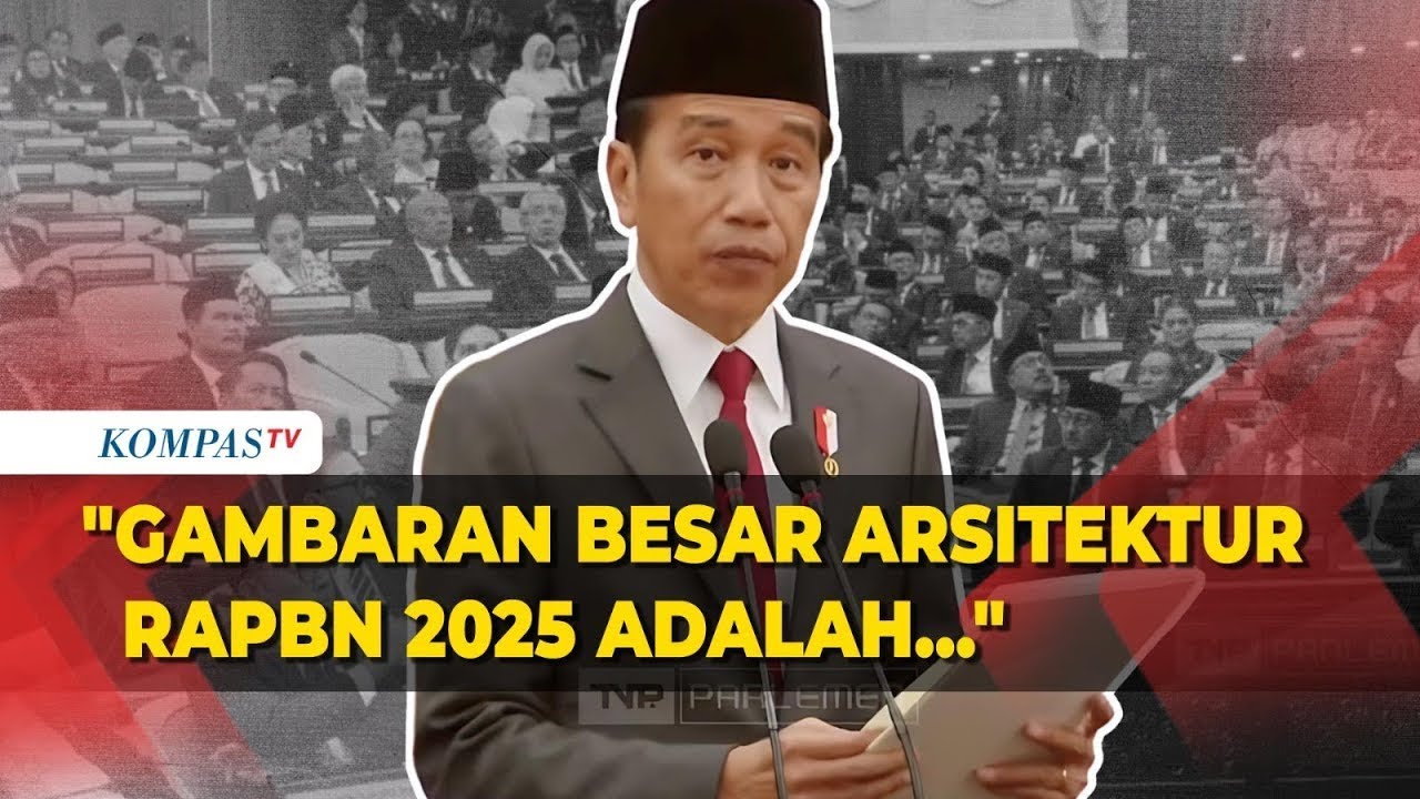 [FULL] Pidato Jokowi Tentang RAPBN 2025 dan Nota Keuangan di Sidang ...