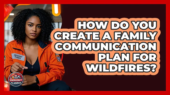 How Do You Create A Family Communication Plan For Wildfires? - Your Emergency Planner