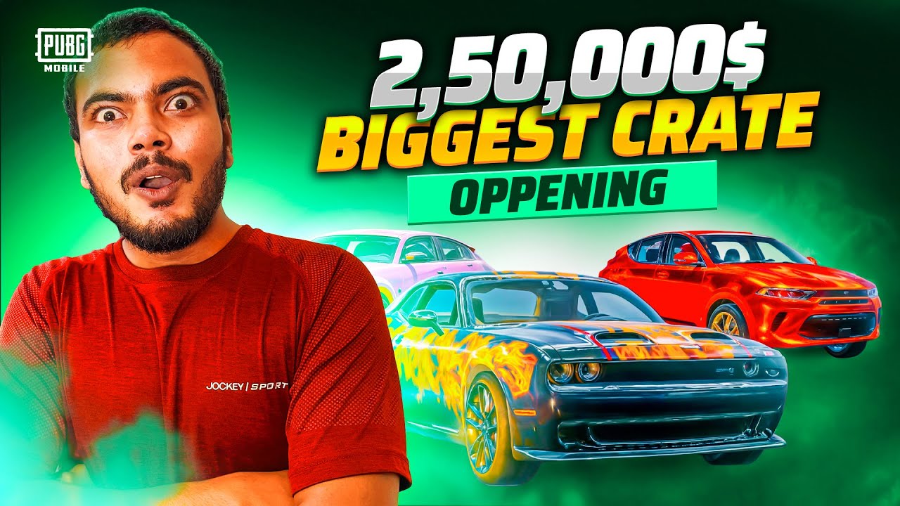 Biggest Crate Opening Live / 250000$ UC
