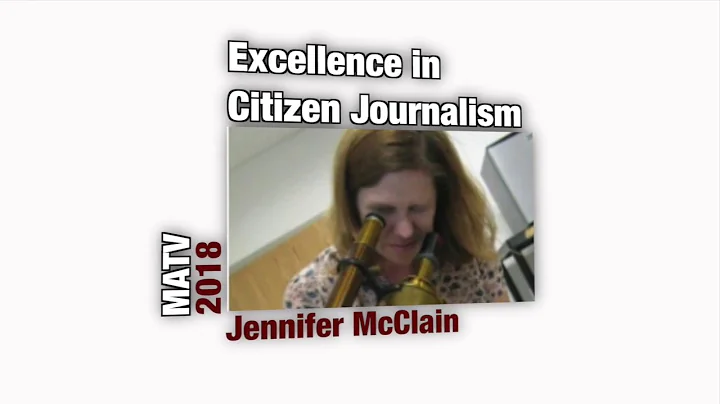 Jennifer McClain "Excellence in Citizen Journalism"