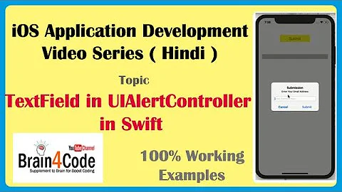 Adding TextField in UIAlertController | How to Input Data in AlertController with Swift 5 | Hindi