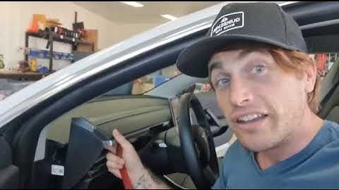 verkokappa T3 Tesla head up display installation video（For  CPU Intel Atom）