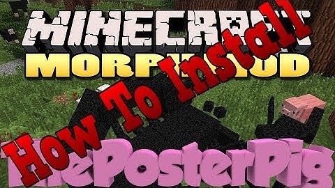 How to Install | The Morph Mod 1.6.4 | Five Minutes!