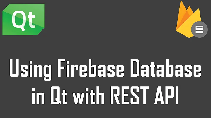 How to setup and add a Firebase Database in your Qt Application!