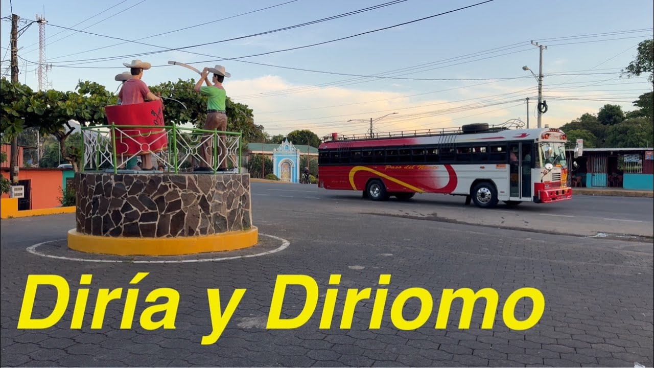 Recorriendo Pueblos De NICARAGUA DIRÍA DIRIOMO irl