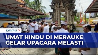 Jelang Nyepi, Umat Hindu di Merauke Gelar Upacara Melasti | JURNAL NUSANTARA Jelang Nyepi, Umat Hindu di Merauke Gelar Upacara Melasti | JURNAL NUSANTARA