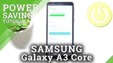 How to Enable Power Saving Mode on SAMSUNG Galaxy A3 Core – Turn On Battery Saver