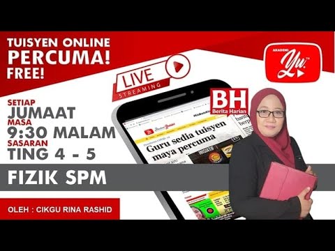 FIZIK SPM, ULANG KAJI KERTAS 2 BHGN B SIRI 4 OLEH CG RINA RASHID #04