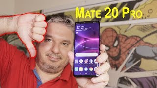 Huawei Mate 20 Pro os Pontos Negativos