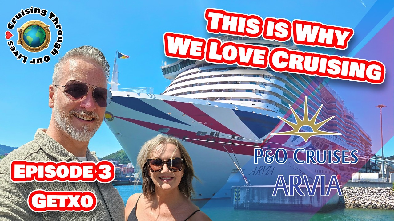 This is what a great Cruise day looks like on P&O Arvia - (Getxo port day)