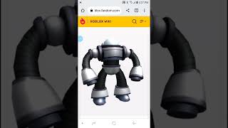 Look at this Roblox M3G4 Bot character!!! (Read Description before or after watching this please)