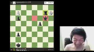 Angry Korean Gamer falls for Rosen trap | Chess.com Bullet