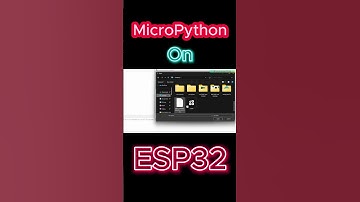 MicroPython on ESP32 #SHORTS