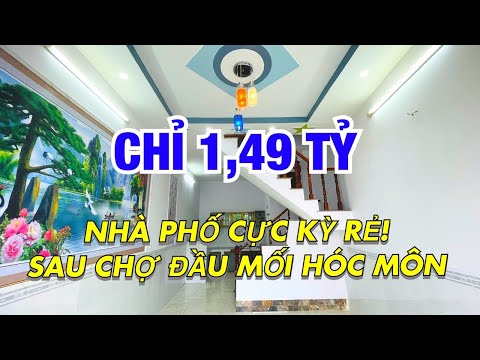 Video ???? Bán nhà đất Hóc Môn| CỰC RẺ CHỈ 1,5 tỷ có ngay nhà... - youtube