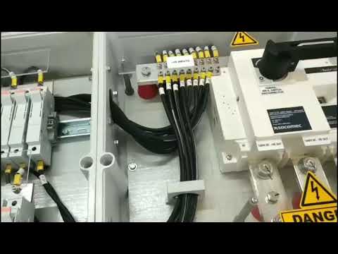 Video TỦ COMBINER BOX - JUNCTION BOX 1500VDC CHO NHÀ MÁY... - youtube