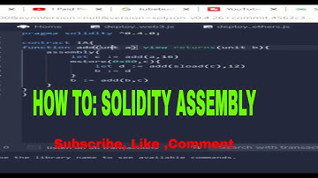 How To: Assembly In Solidity