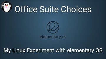 Your office suite choices on elementary OS