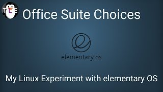 Your office suite choices on elementary OS screenshot 1