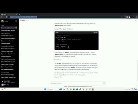 python assert example