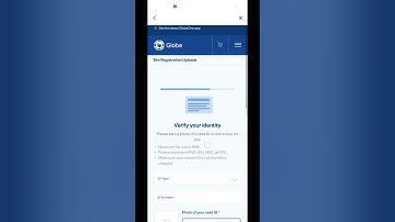 SIM CARD REGISTRATION GAMIT ANG GLOBE ONE APP