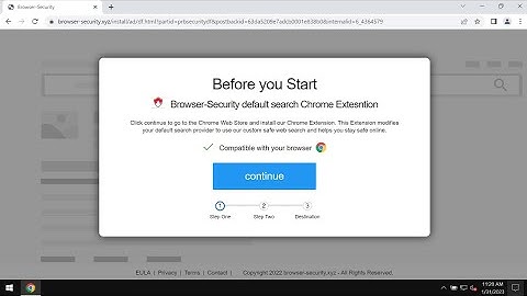 Browser-security.xyz Browser-Security Default Search hijacker removal.