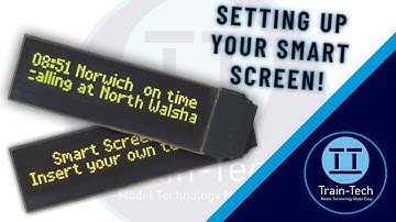 Train Tech Smart Screen - Step by Step Setup Guide