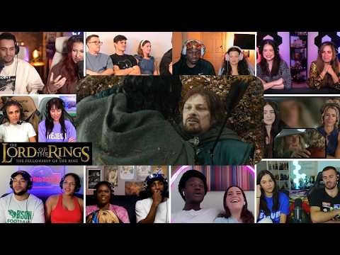 TOP "Boromir death, Forest Battle Scene" LOTR:The Fellowship of the Ring (2001) Movie Reactions