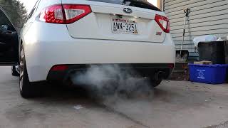 2010 Subaru Wrx Sti E85 Cold Start