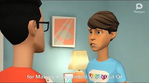 Dark Manbuddy Beats Up Joseph The Plotagon Fan Back/Grounded