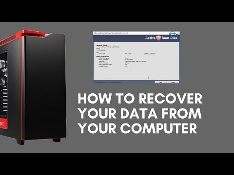 How to Recover Your Data From Your Computer