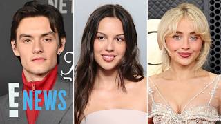 Where Olivia Rodrigo Stands with Sabrina Carpenter, Louis Partridge | E! News
