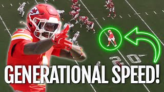 Xavier Worthy Has GENERATIONAL SPEED! Film, Profile, Usage and Advanced Stats Breakdown!