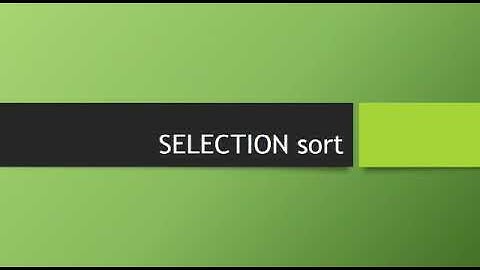 Analisa Kompleksitas Algoritma selection sort