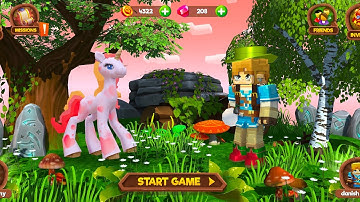 Pony craft new survival and journey Android/ iOS gameplay
