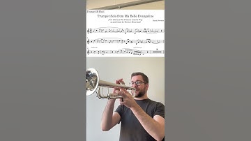 Thumbnail of Trumpet Solo from Ma Belle Evangeline (The Princess & the Frog) #trumpet #brass #disney #cover