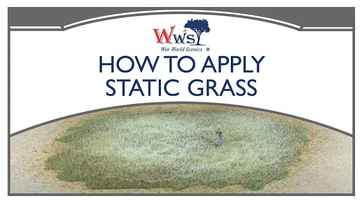 How To Apply Static Grass - Using WWScenics Layering Spray & Pro Grass Micro Applicator