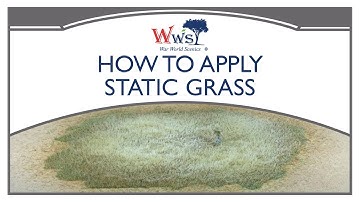 How To Apply Static Grass - Using WWScenics Layering Spray & Pro Grass Micro Applicator