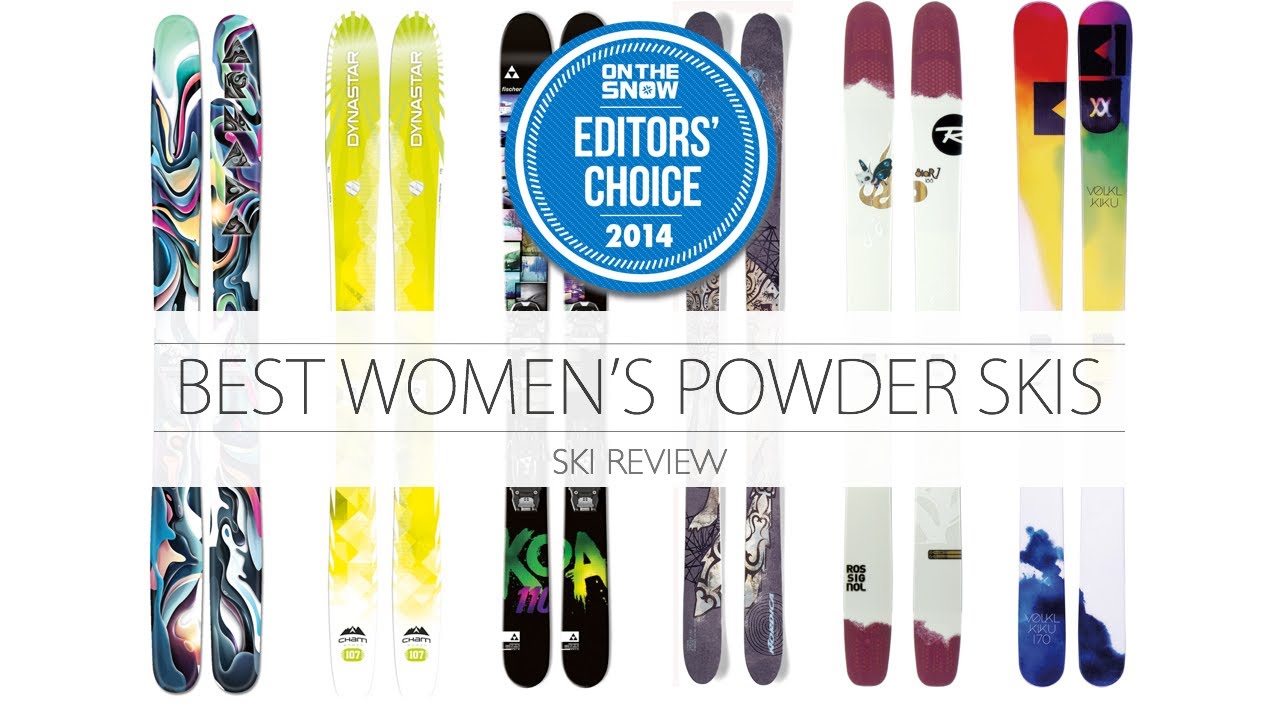 besluiten zand Corporation Best 2014 Women's Powder Skis - YouTube