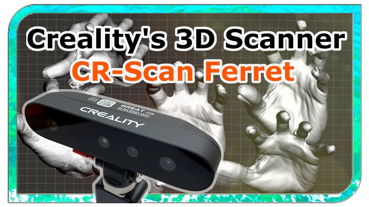 Présentation du Scanner 3D Creality CR-Scan Ferret Pro - Comparateur de prix et tests imprimantes 3D et graveurs lasers Présentation du Scanner 3D Creality CR-Scan Ferret Pro - Comparateur de prix et tests imprimantes 3D et graveurs lasers