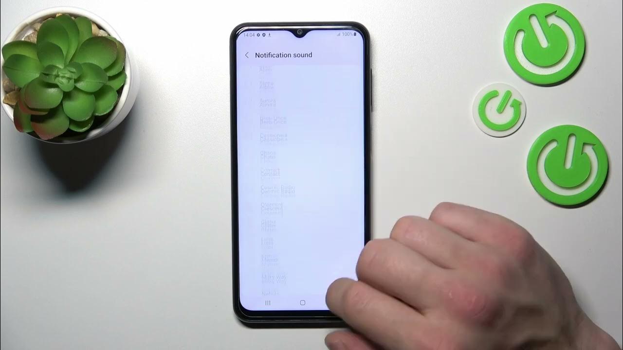 How to set custom notification sound on samsung galaxy a23 youtube