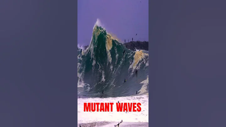 Can’t believe this isn’t AI #bigwaves #ocean #beach