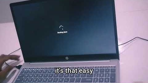 How to shutdown Your Pc