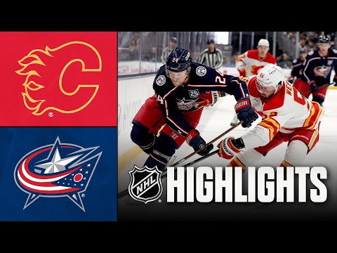 Flames vs. Blue Jackets | NHL Highlights | January 13, 2026