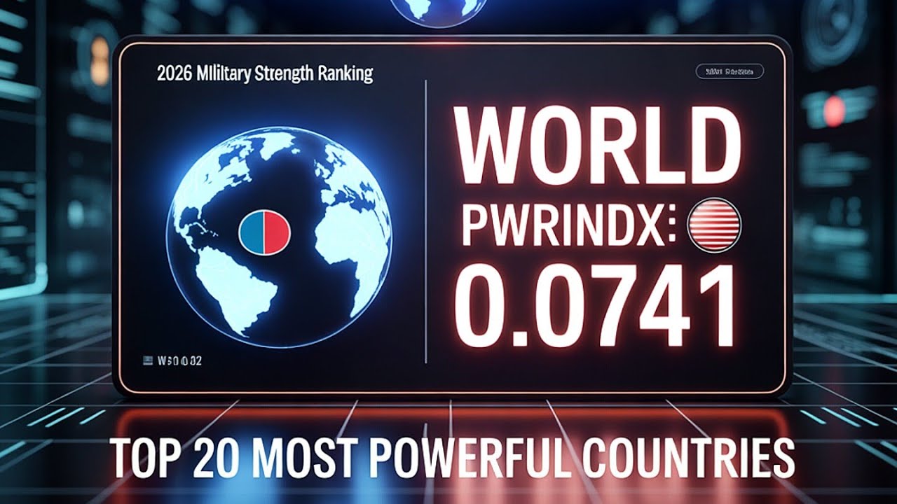 2026 Military Strength Ranking | Top 20 Most Powerful Countries - YouTube