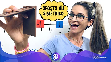 Qual o oposto ou simétrico de 5?